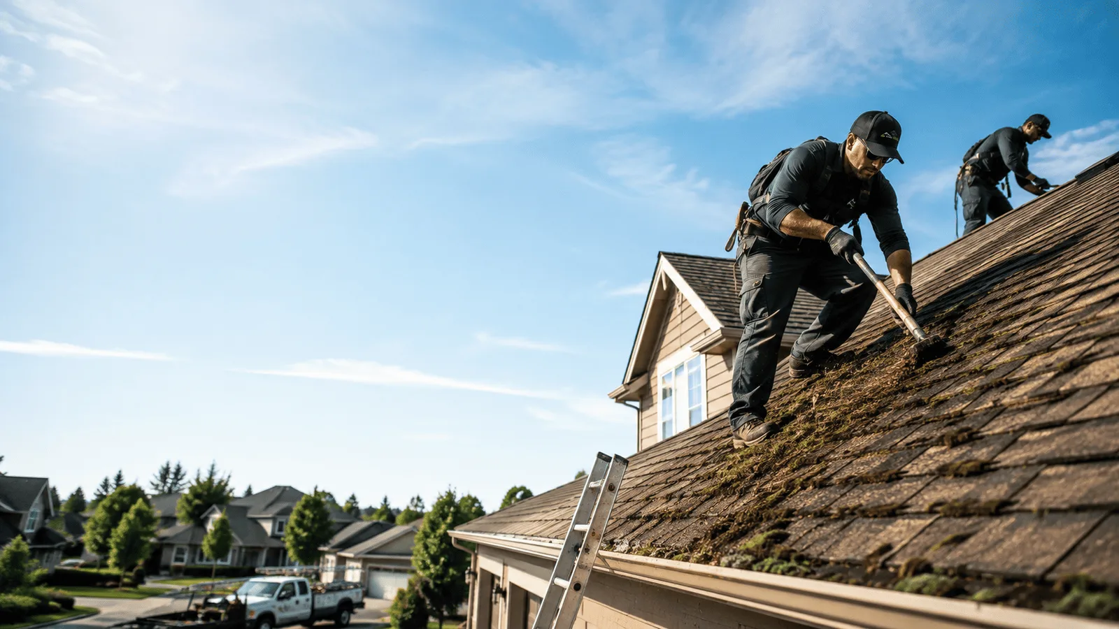 Roof Moss Removal in Earlville, IL near me
